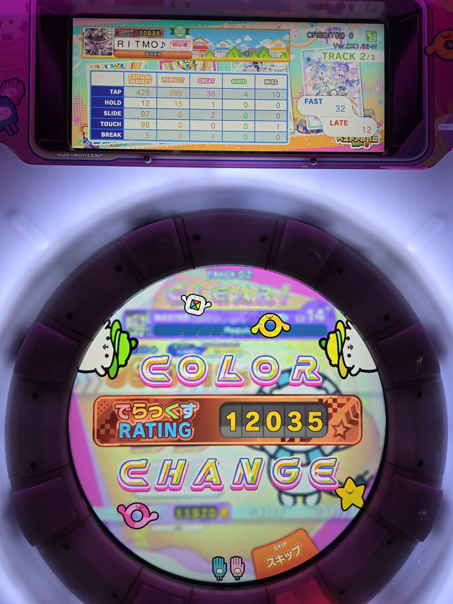 RATING 12000 達成
