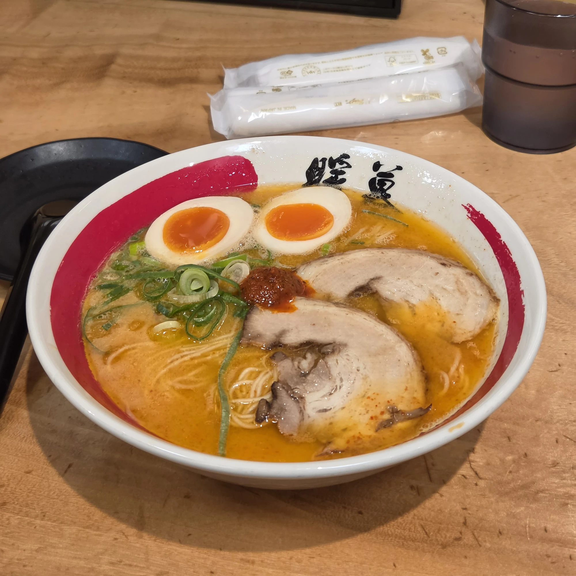 半熟煮卵らーめん